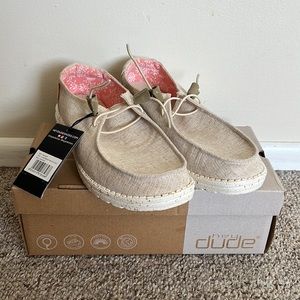 Hey Dude Wendy in Chambray White Nut